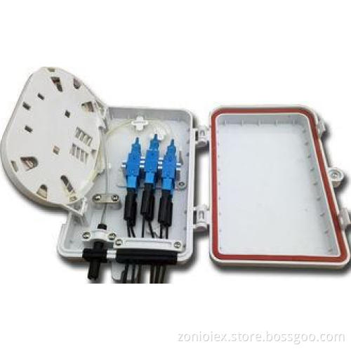 FTTH Fiber Distribution Box , Custom 6 Port Terminal Box